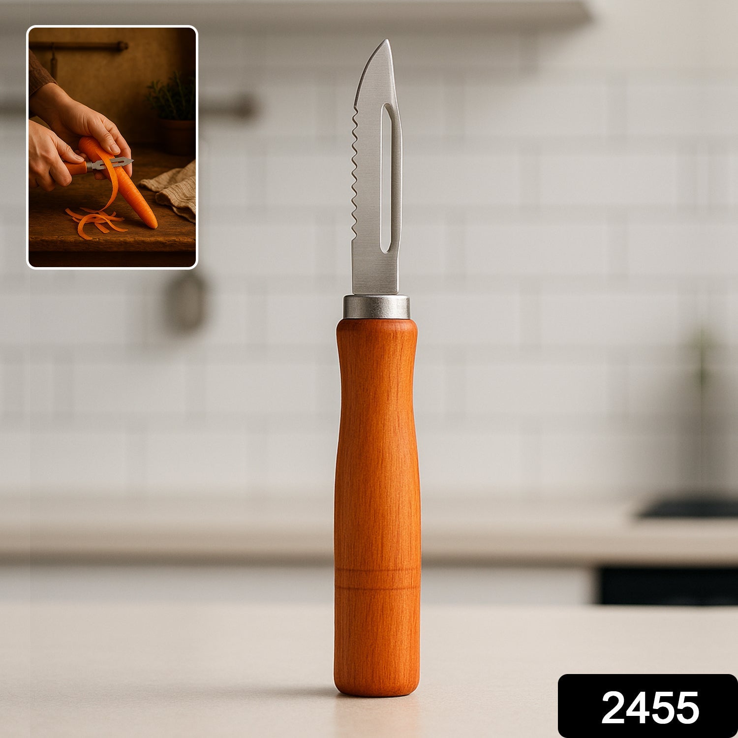 Wooden Handle and Stainless Steel Vegetable Peeler Wooden Handle and Stainless Steel Vegetable Peeler